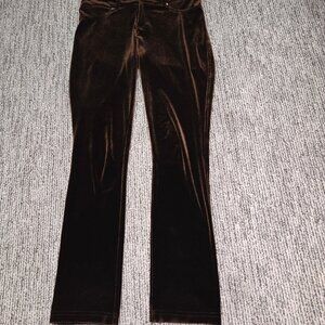 Equestrian Designs Chocolate Brown Velvet Jeans